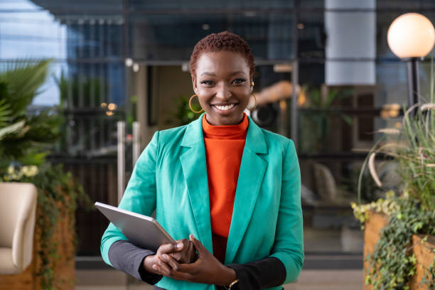 Confident professional entrepreneur